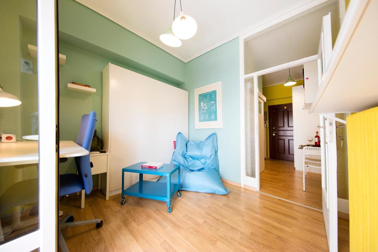Startupper'S Pad In Real Athenian Neighbourhood Leilighet Eksteriør bilde